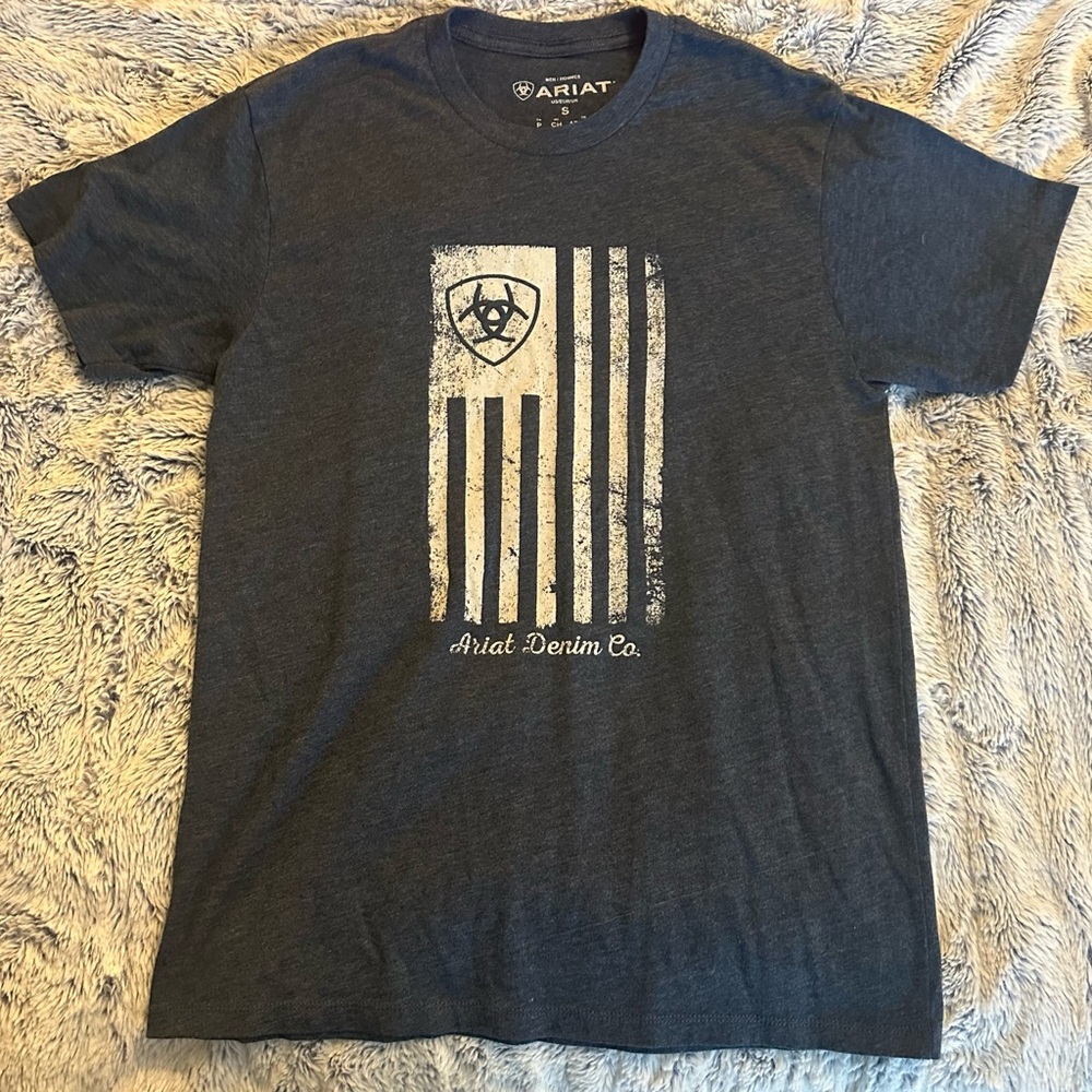 Small Ariat American Flag Shirt
